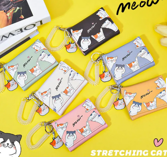 Stretch Cat Wallet