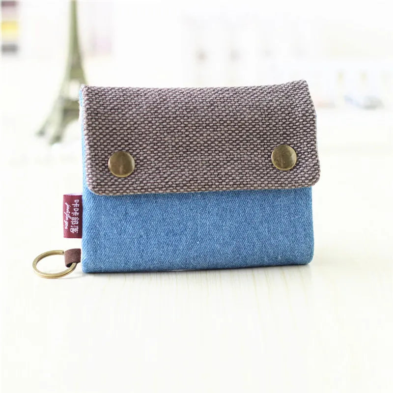 Canvas Showpiece Flip Wallet