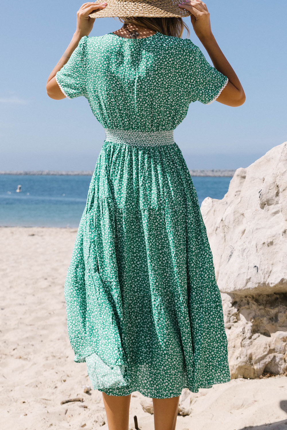 Green Lace Dress