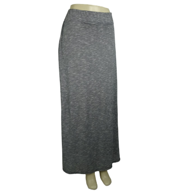 Gray Maxi Skirt