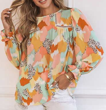 Abigail Abstract Blouse