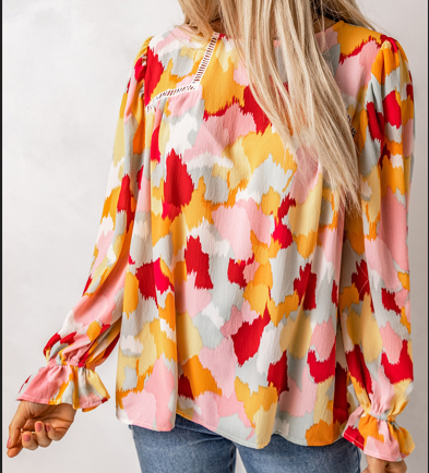 Abigail Abstract Blouse