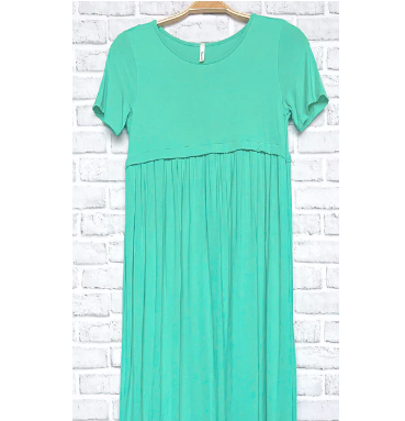 Beth Mint Maxi Dress